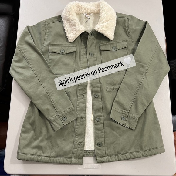 Green Utility Jacket NEW - Picture 4 of 13